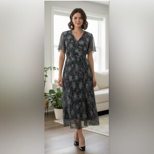 Hugo Boss 100% Silk Decrina Confetti Print Chiffon size. Small on eBay for 645$!